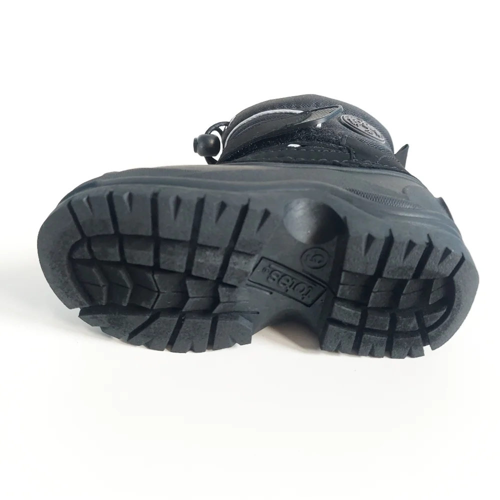 Totes Taelor toddlers Boys‎ waterprof winter boots black size 5